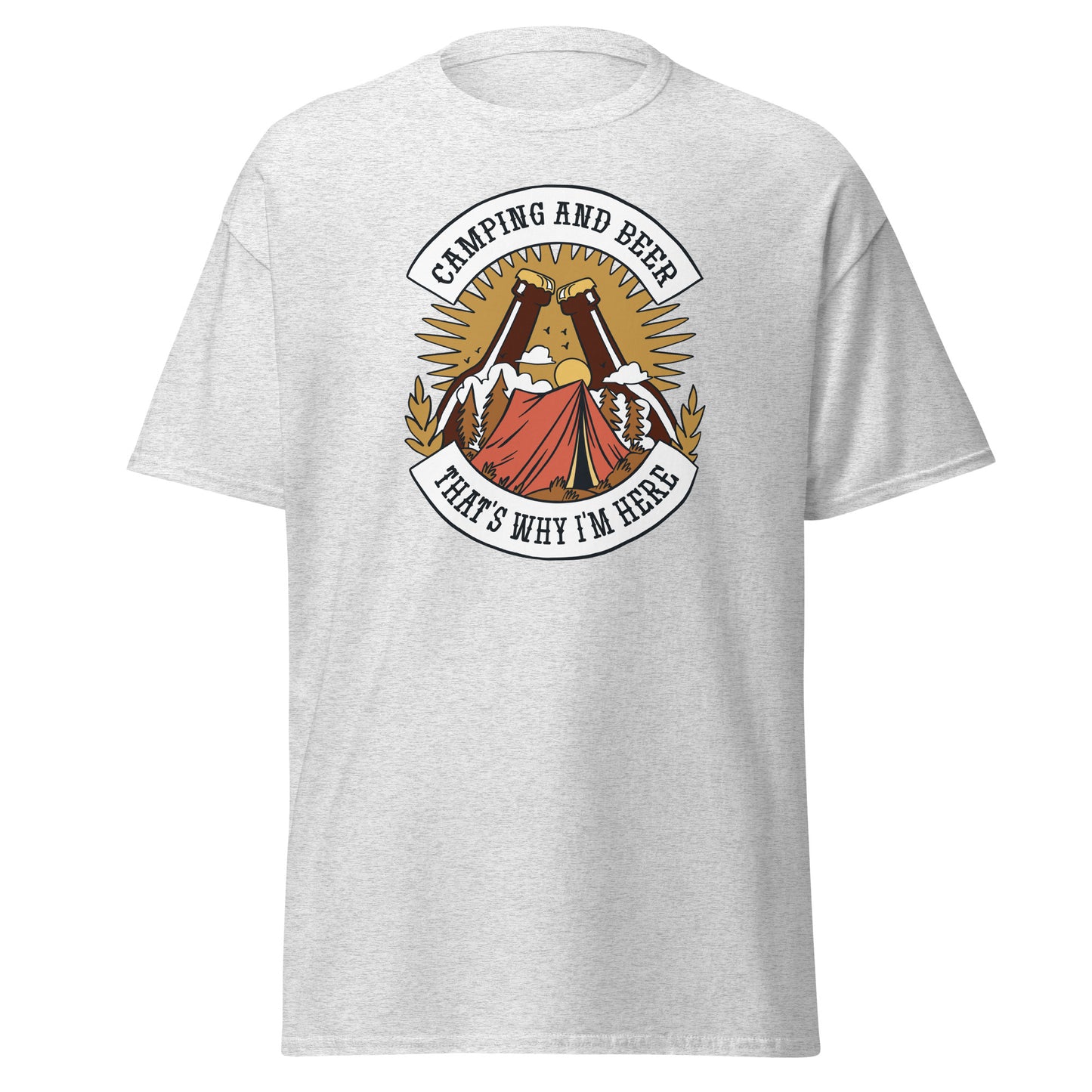 Camping & Beer - T-Shirt