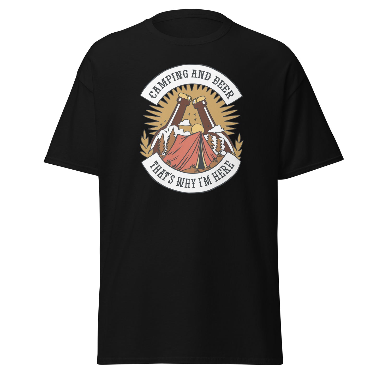 Camping & Beer - T-Shirt