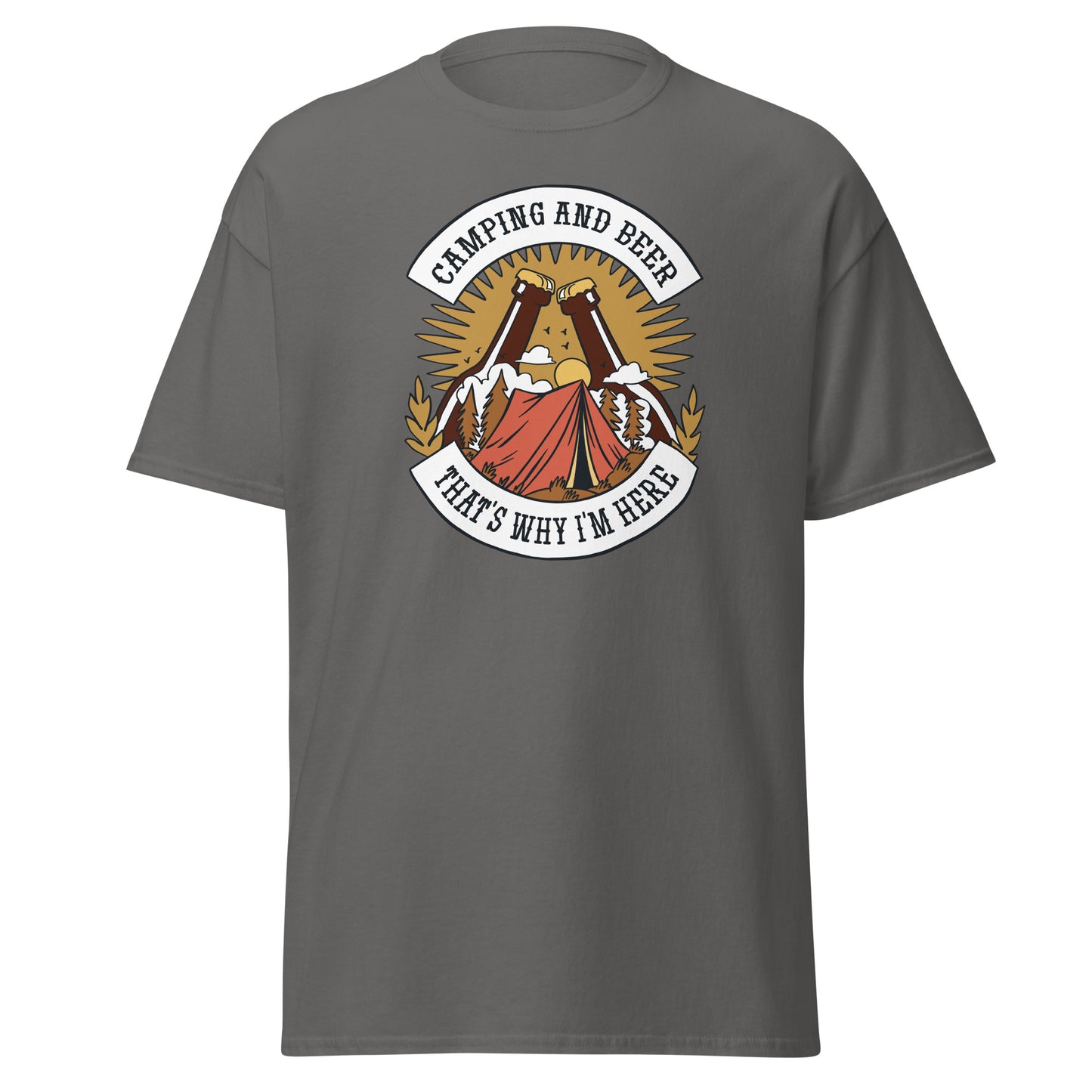 Camping & Beer - T-Shirt