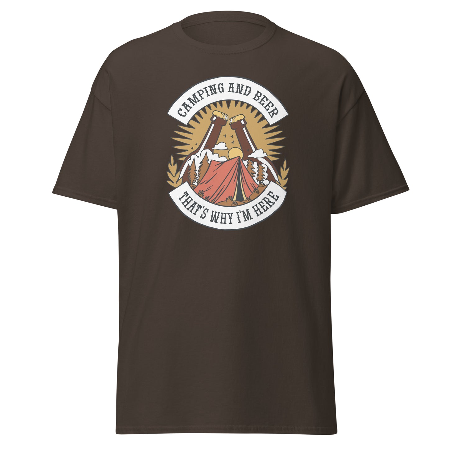 Camping & Beer - T-Shirt