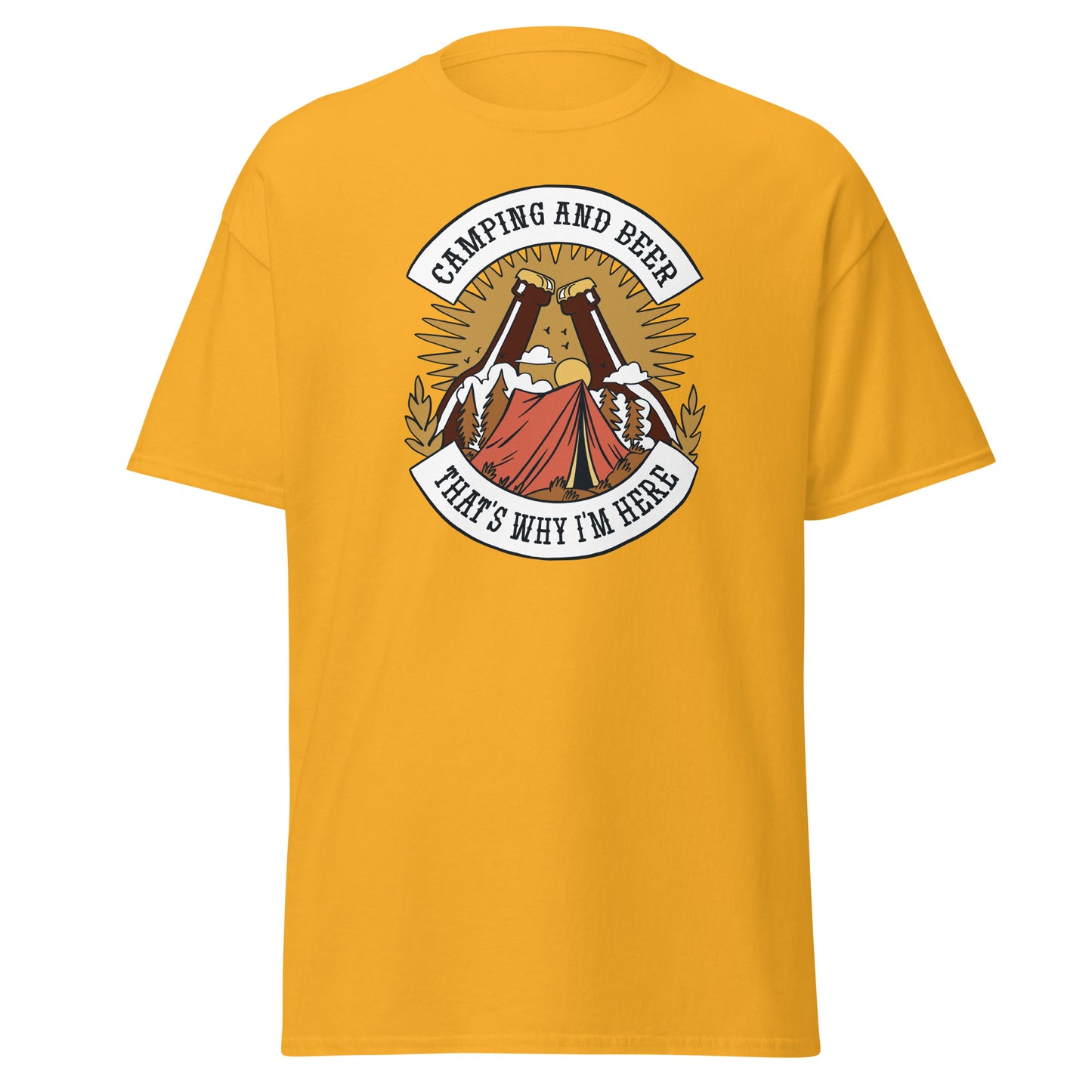 Camping & Beer - T-Shirt
