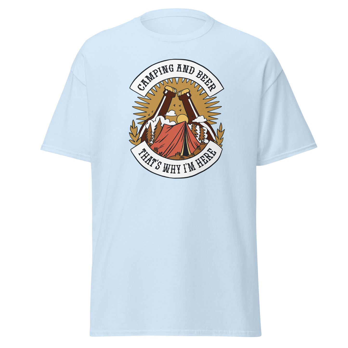Camping & Beer - T-Shirt