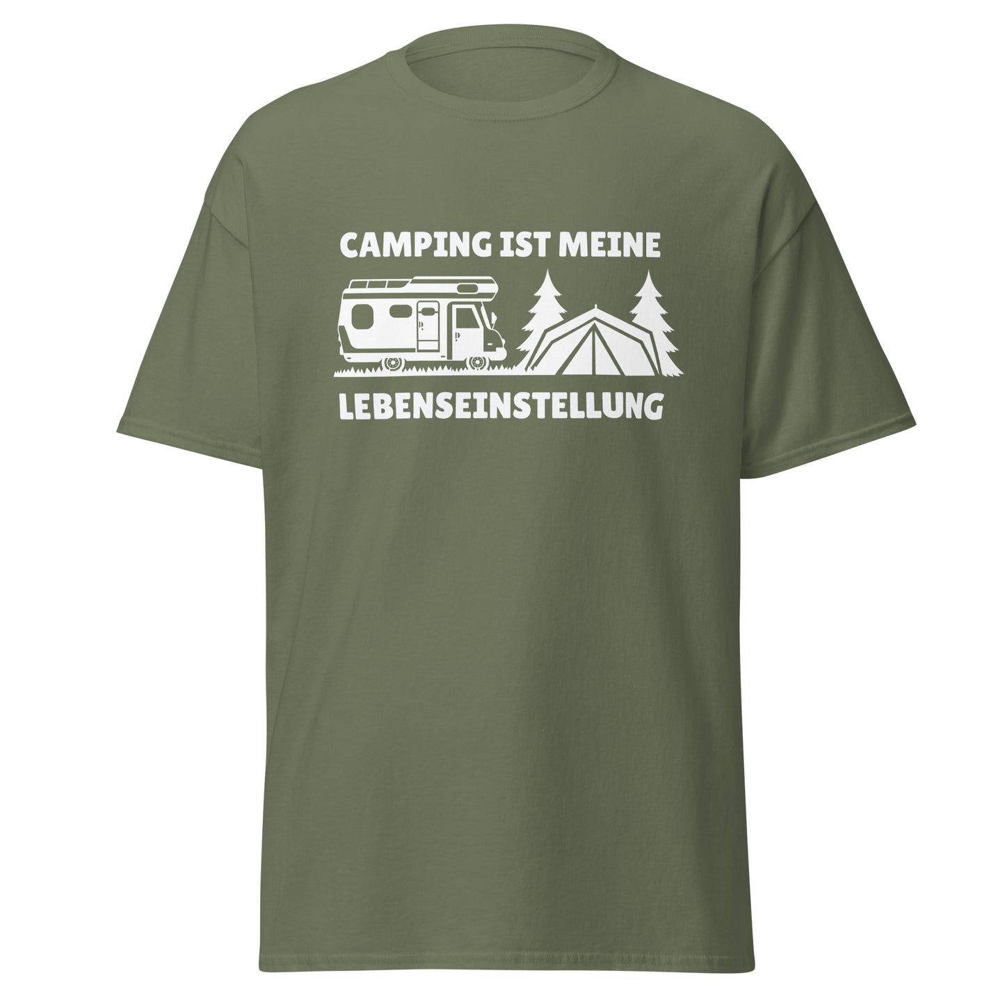 Camping ist meine Lebenseinstellung - T-Shirt