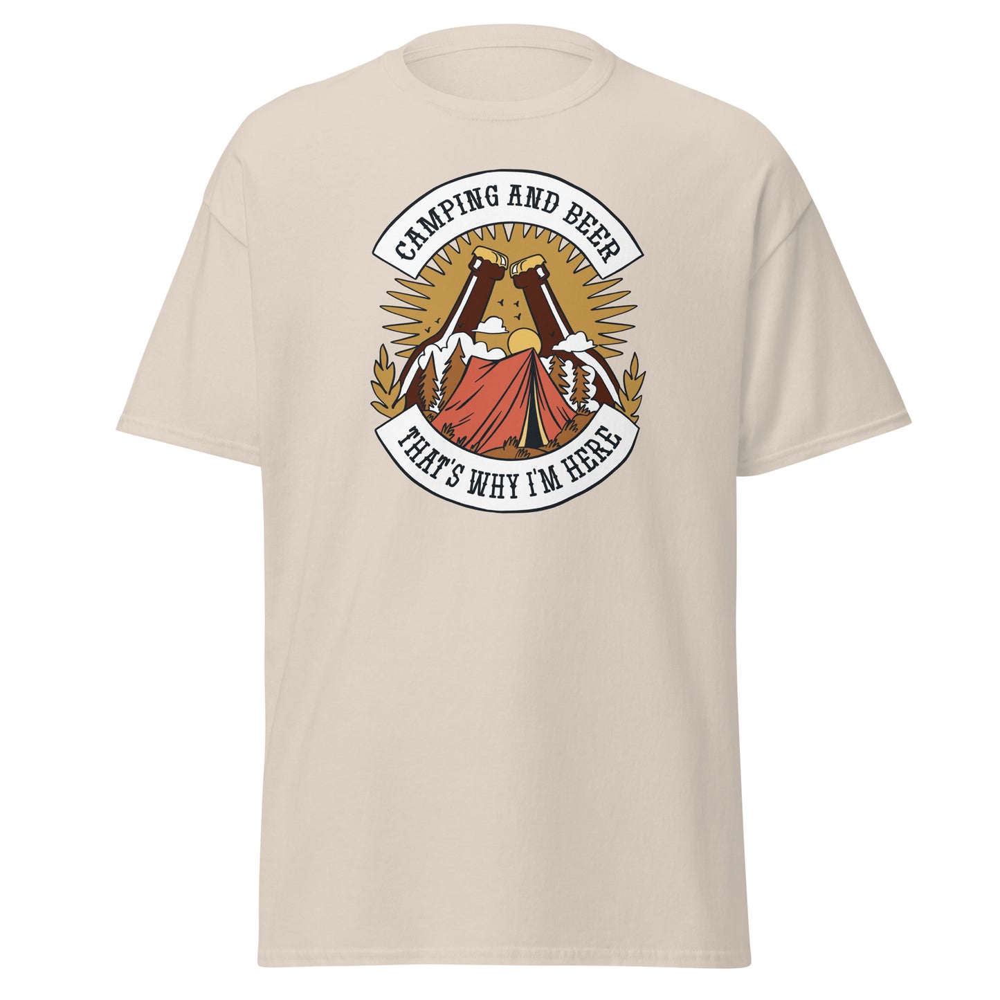Camping & Beer - T-Shirt