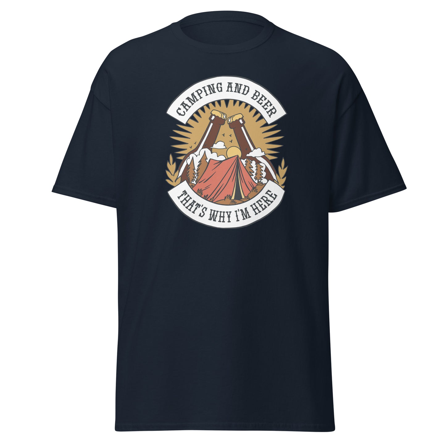 Camping & Beer - T-Shirt