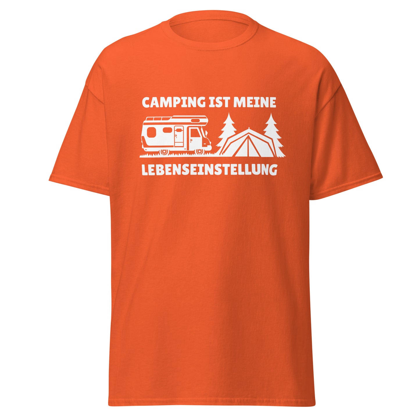 Camping ist meine Lebenseinstellung - T-Shirt