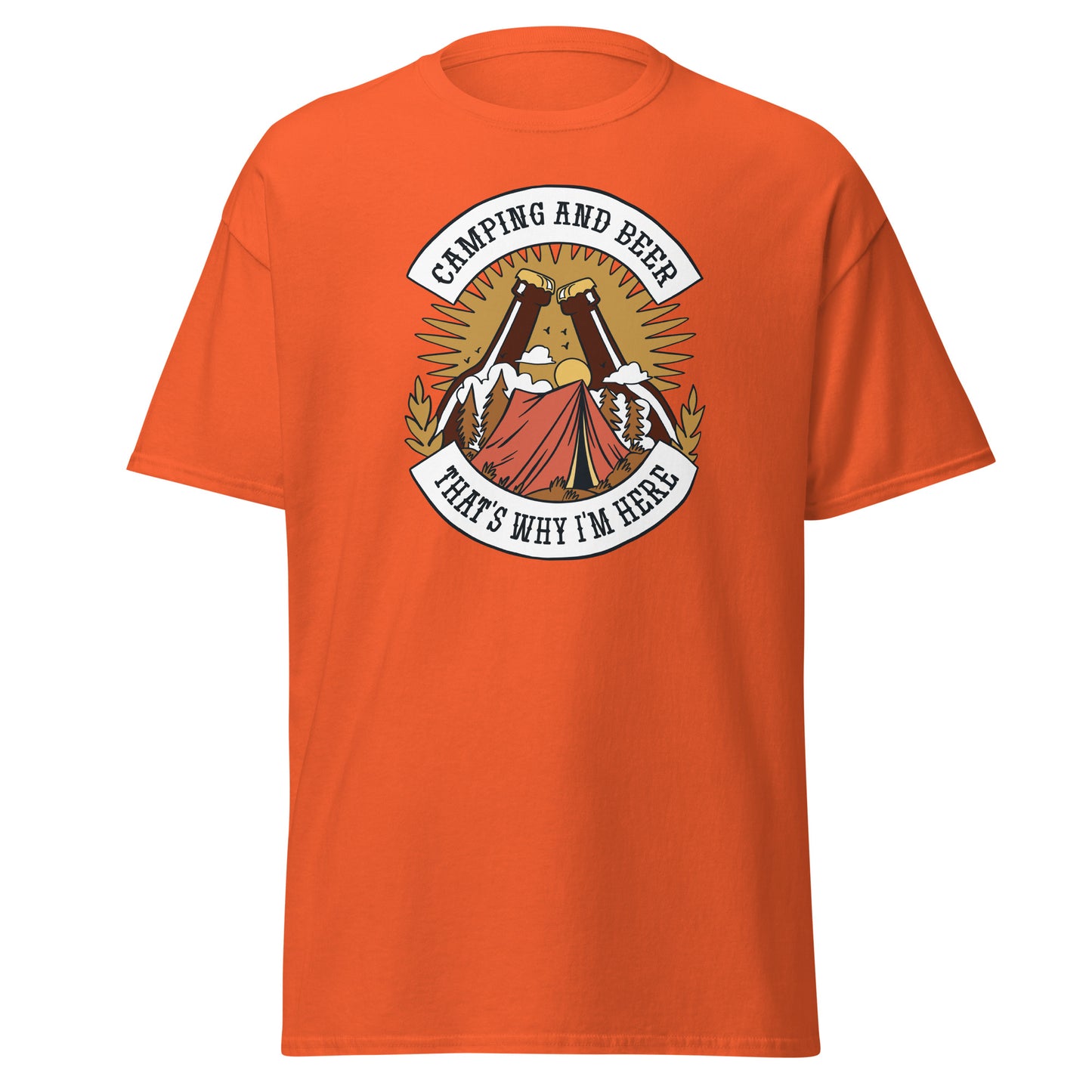 Camping & Beer - T-Shirt