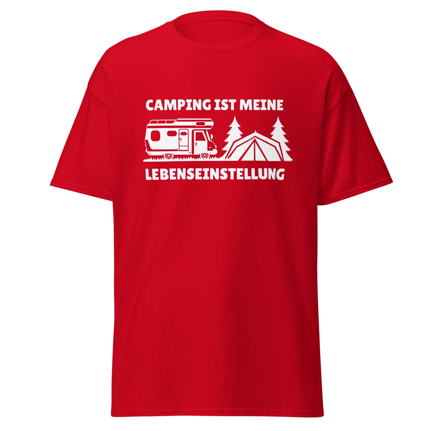 Camping ist meine Lebenseinstellung - T-Shirt