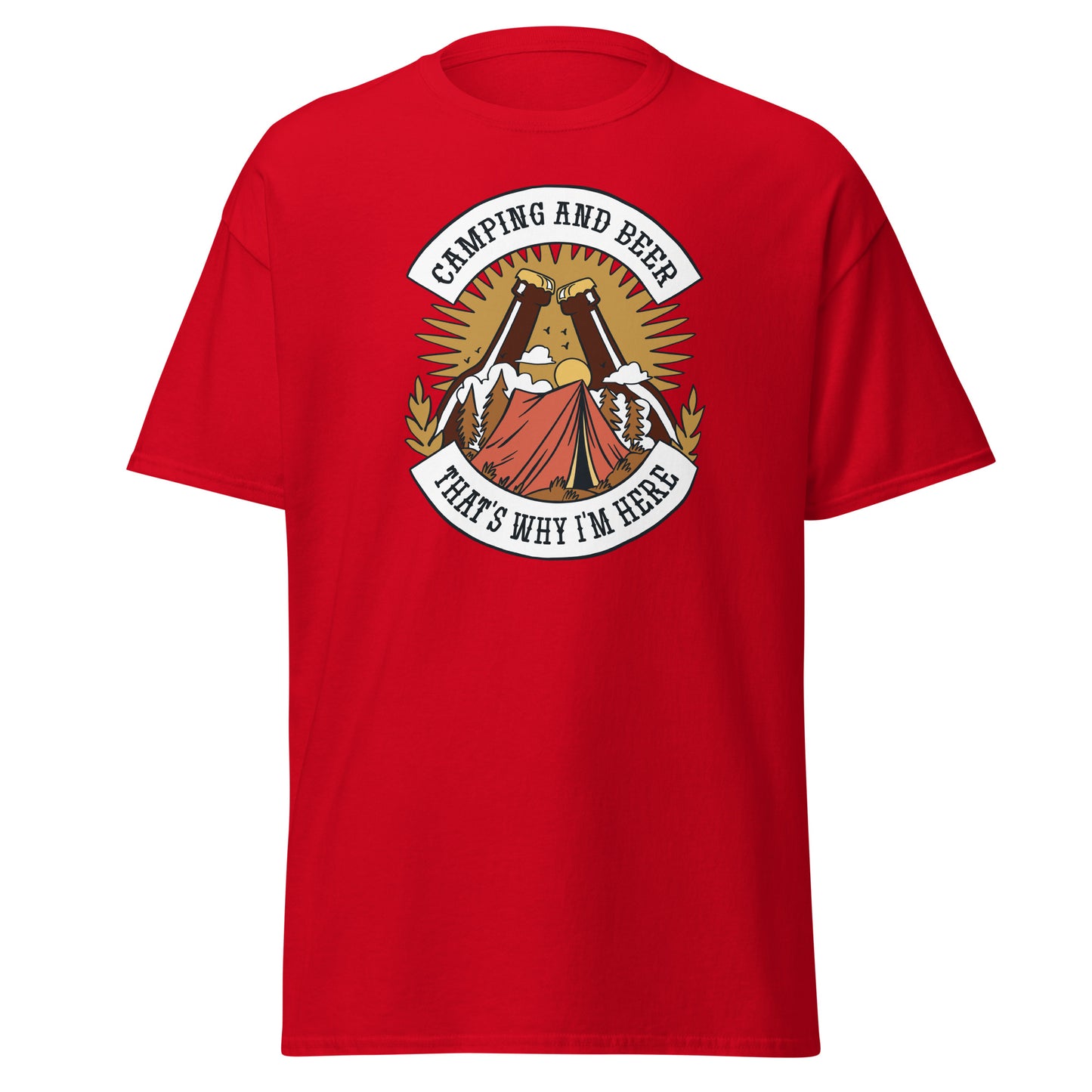 Camping & Beer - T-Shirt