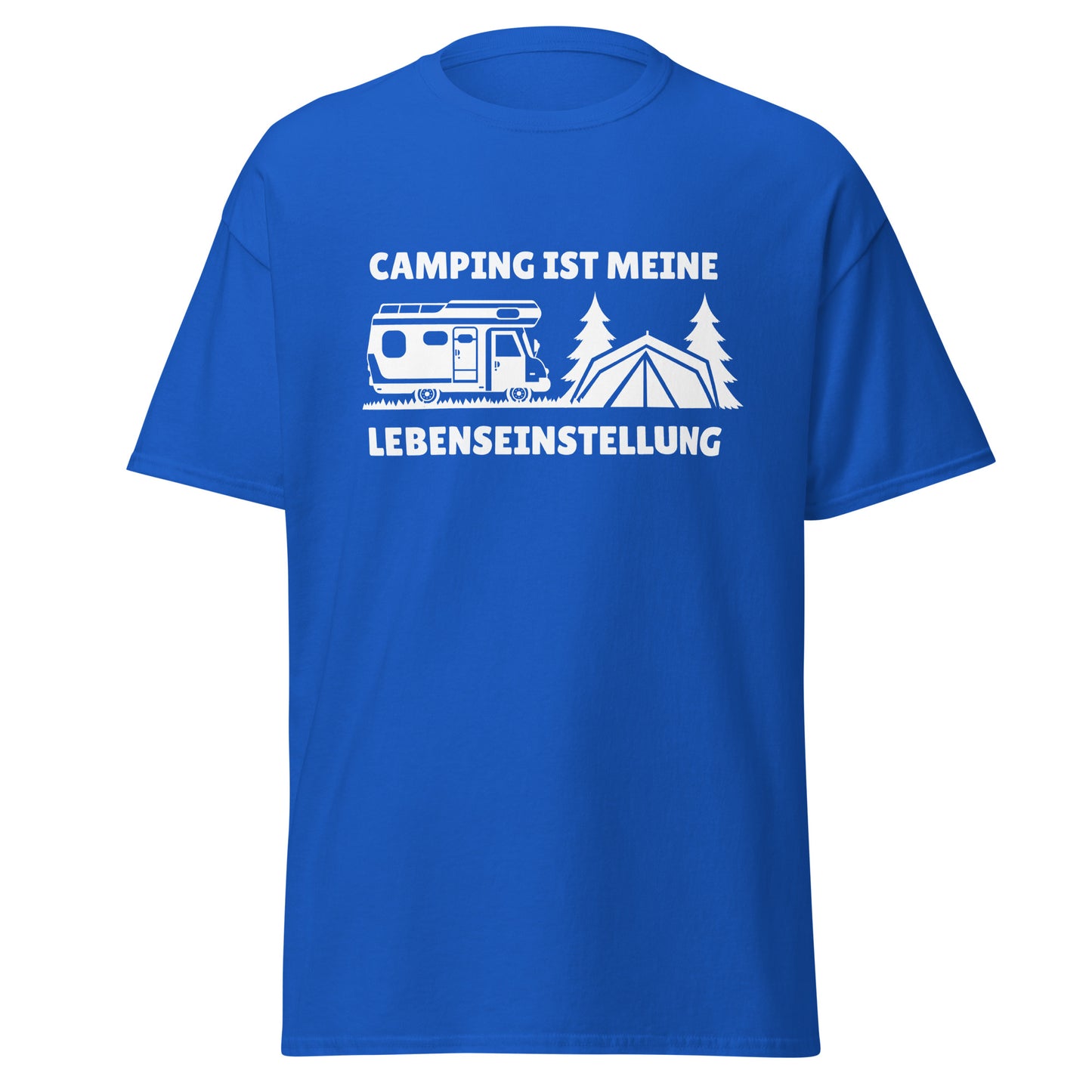 Camping ist meine Lebenseinstellung - T-Shirt
