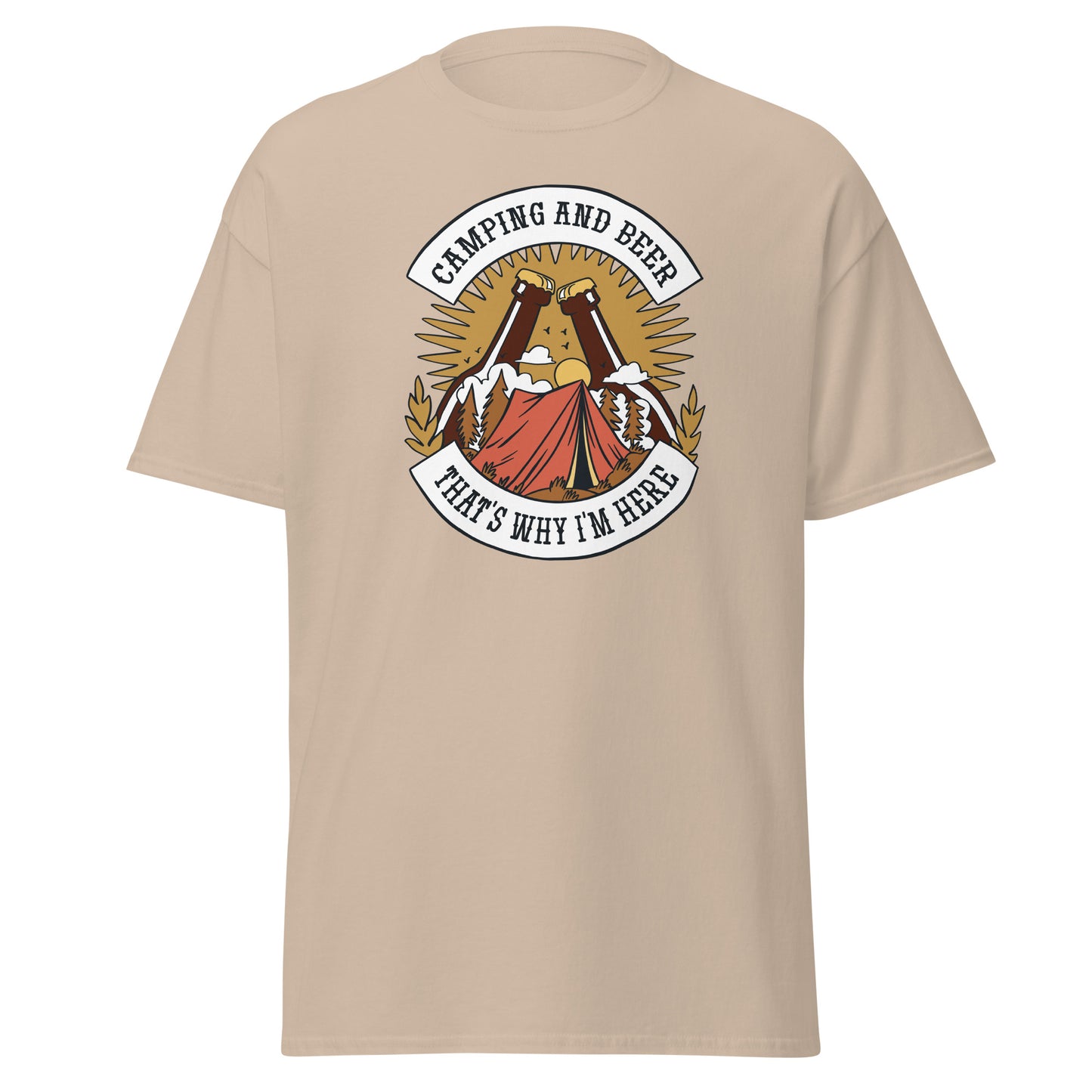 Camping & Beer - T-Shirt