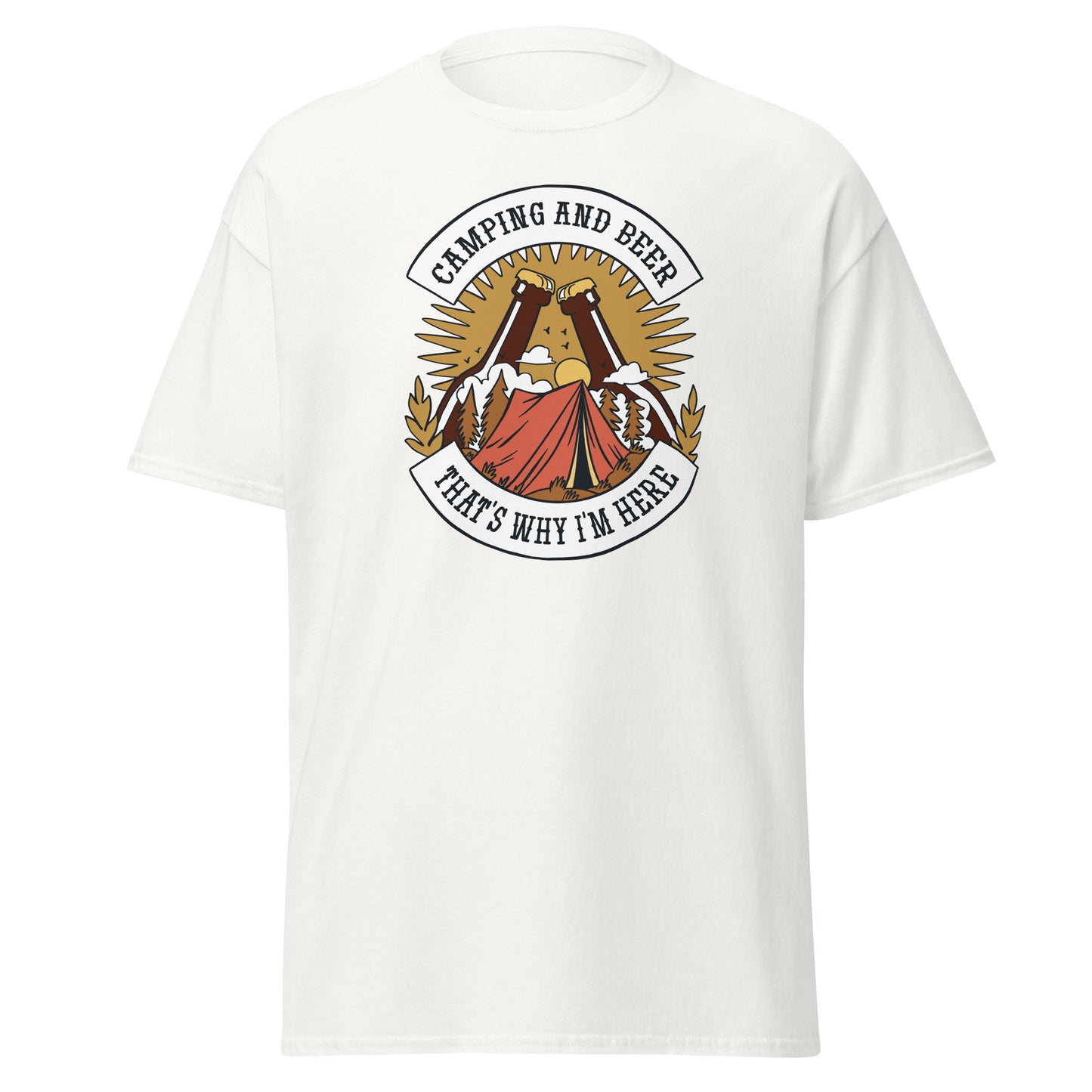 Camping & Beer - T-Shirt