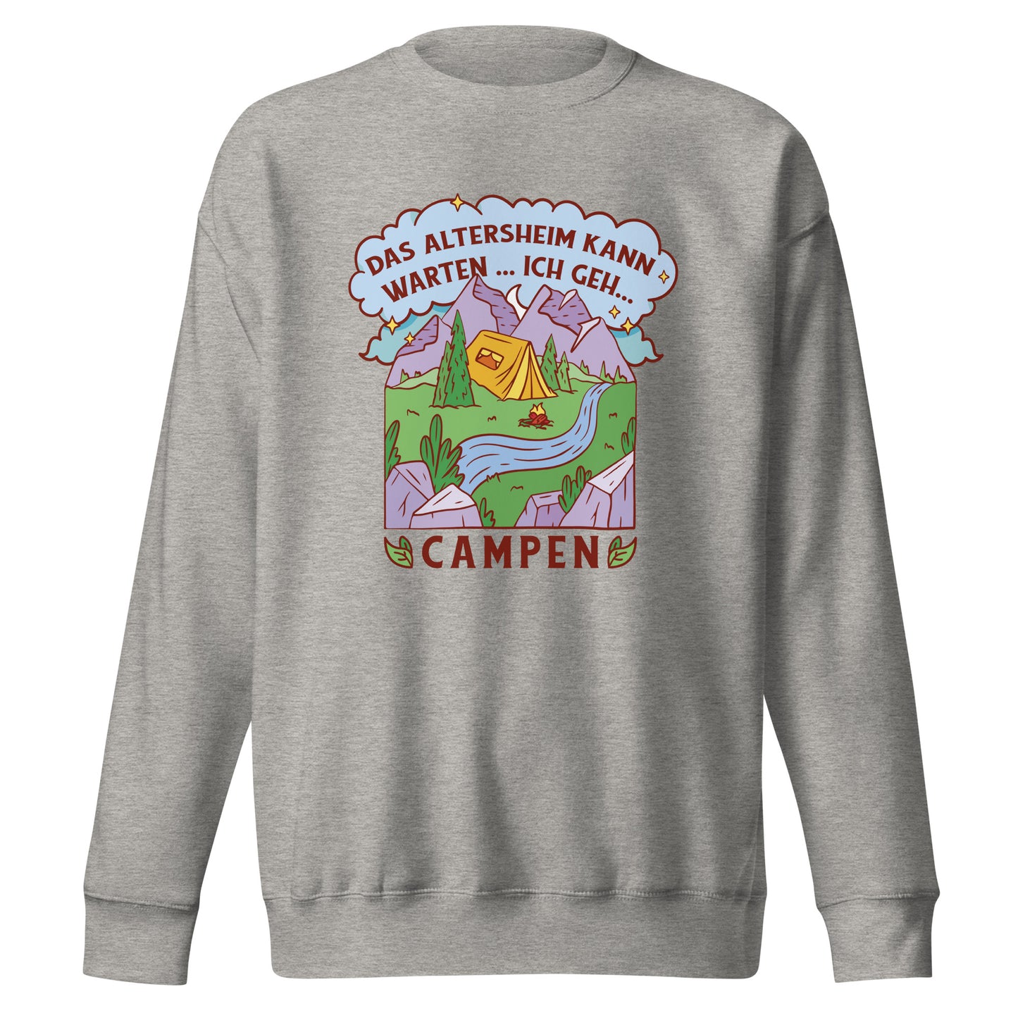 Ich geh Campen - Sweatshirt
