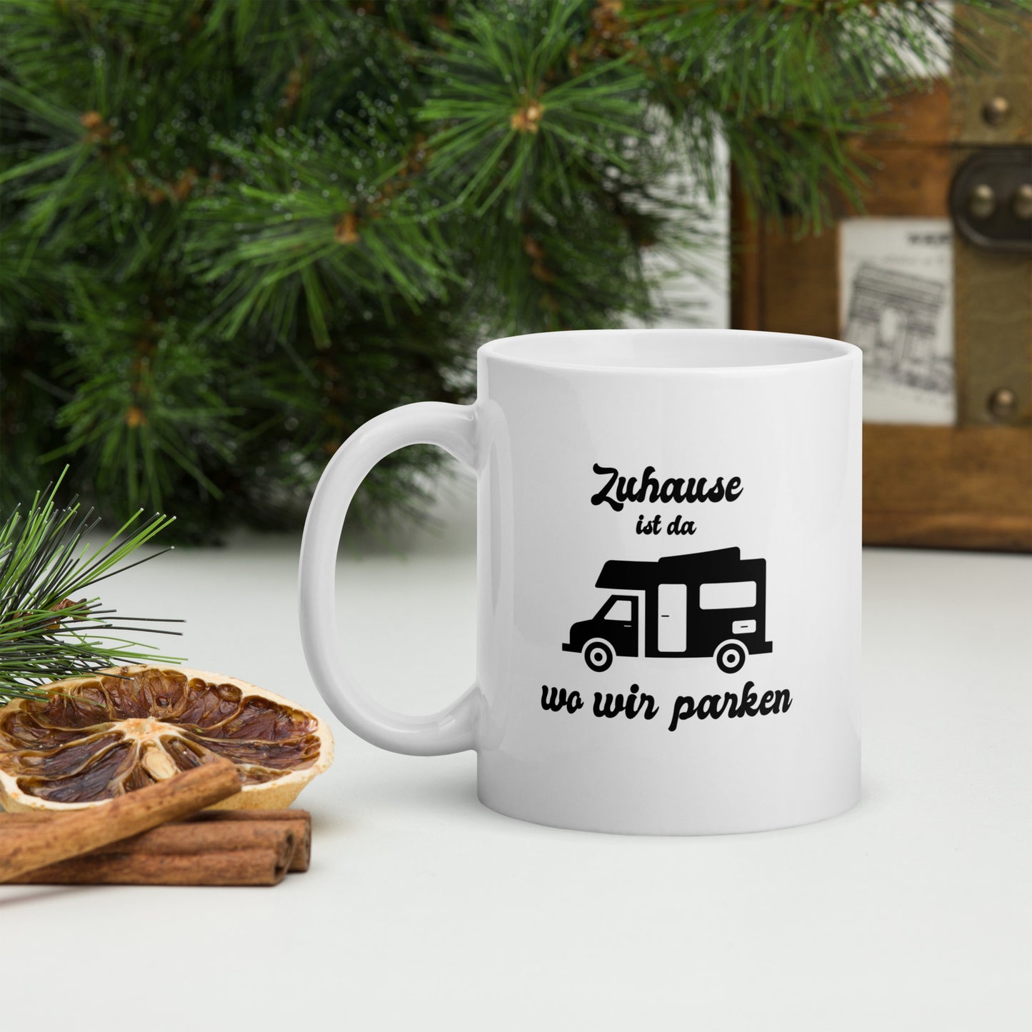 Zuhause ist da wo - Tasse