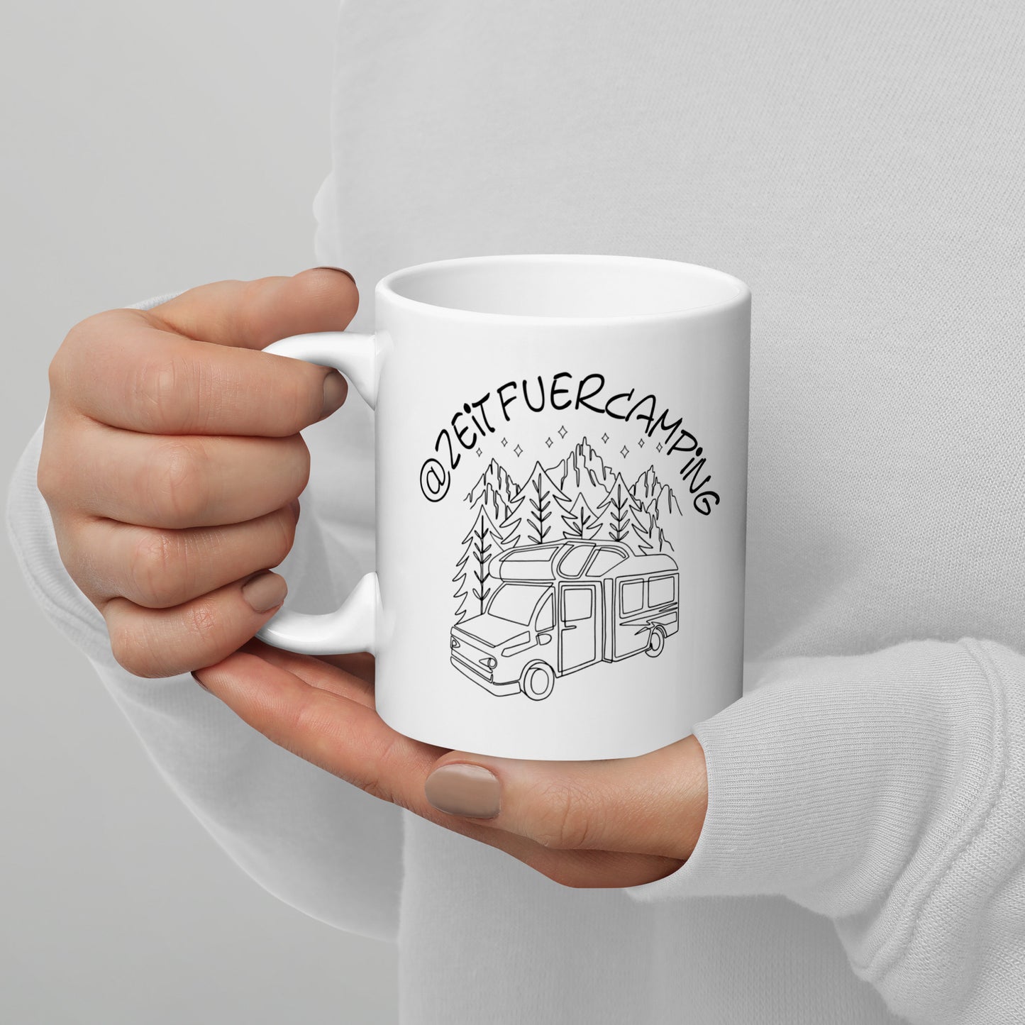 Personalisierbare Tasse - Camper