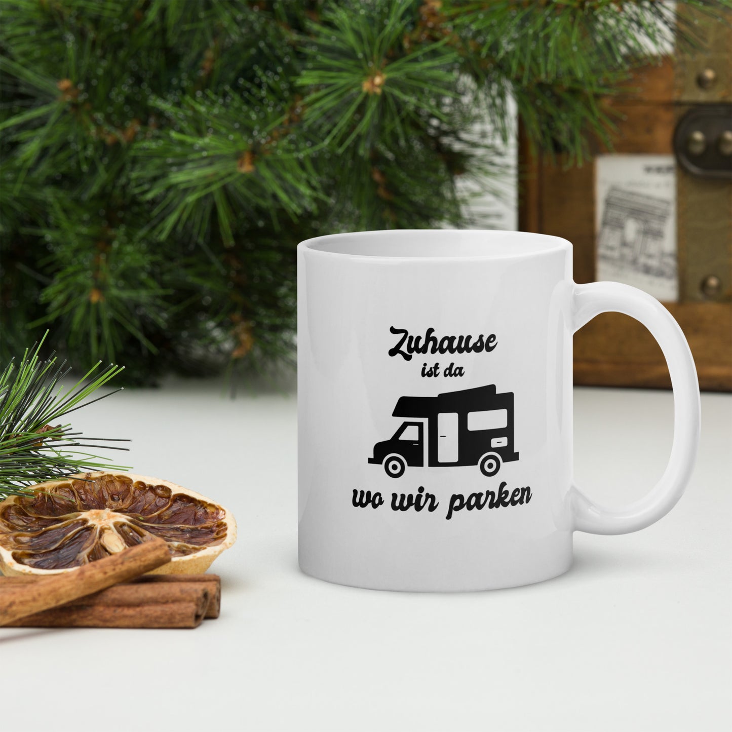 Zuhause ist da wo - Tasse
