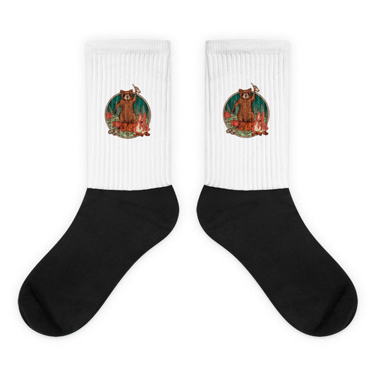 Camping Waschbär - Socken