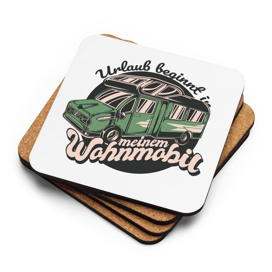 Mein Wohnmobil - Korkuntersetzer