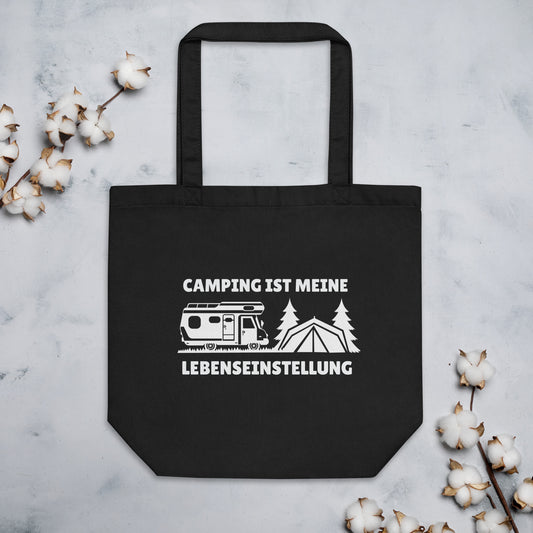 Bio-Stoffbeutel - Camping ist meine Lebenseinstellung