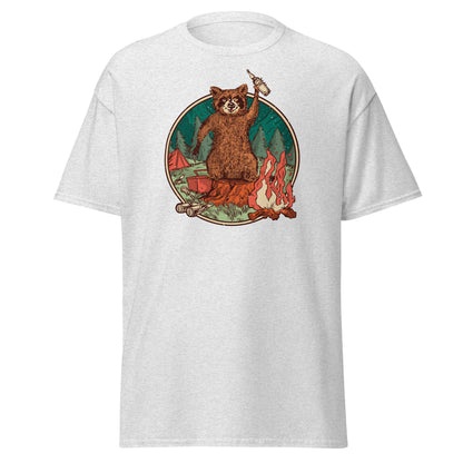 Camping Waschbär - T-Shirt