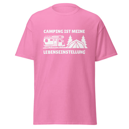 Camping ist meine Lebenseinstellung - T-Shirt