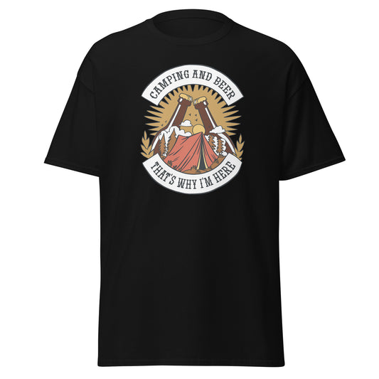 Camping & Beer - T-Shirt