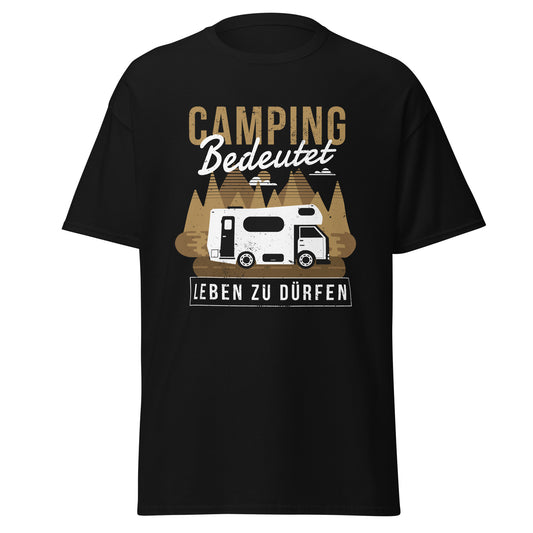 Campingleben - T-Shirt