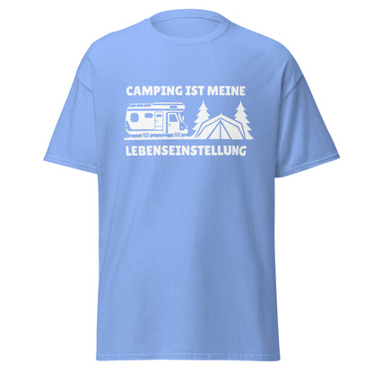 Camping ist meine Lebenseinstellung - T-Shirt