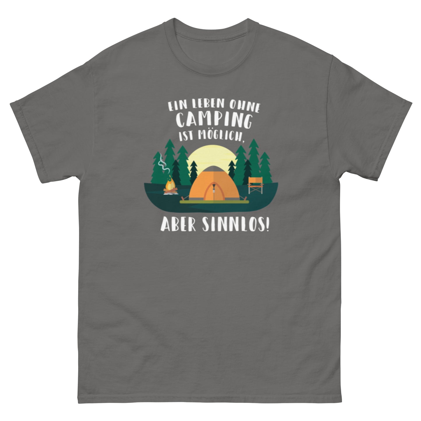 Leben ohne Camping - T-Shirt