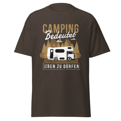 Campingleben - T-Shirt