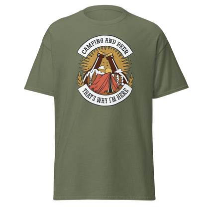 Camping & Beer - T-Shirt