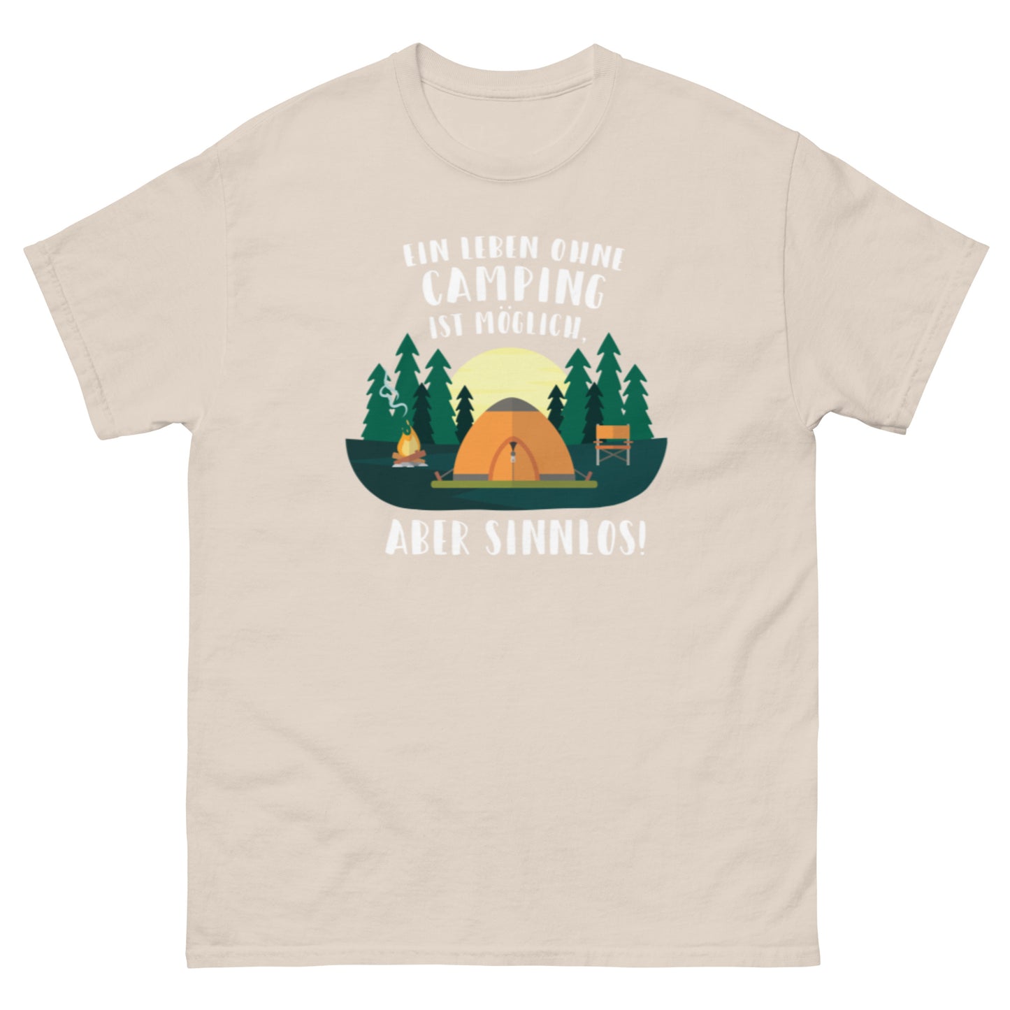 Leben ohne Camping - T-Shirt