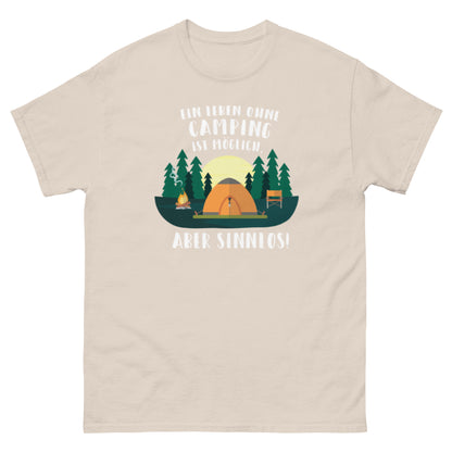 Leben ohne Camping - T-Shirt