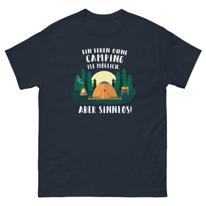 Leben ohne Camping - T-Shirt