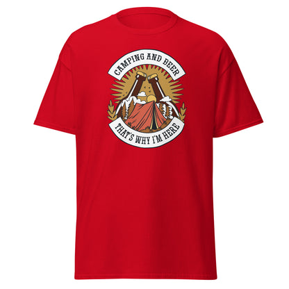 Camping & Beer - T-Shirt