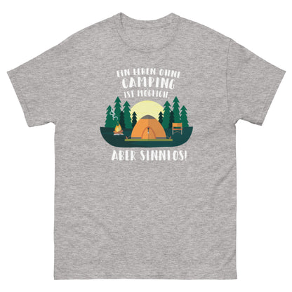 Leben ohne Camping - T-Shirt