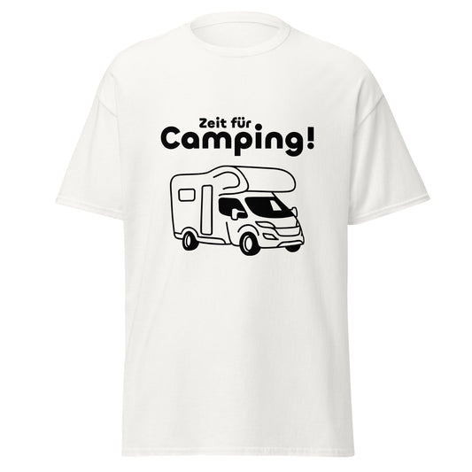 Zeit für Camping - weiß / Klassisches Herren-T-Shirt