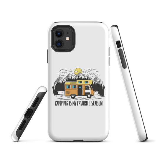Camping is my favorite Season - Hardcase iPhone® Handyhülle