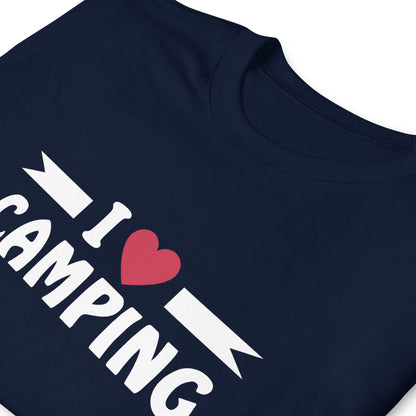 I love Camping - Damenshirt