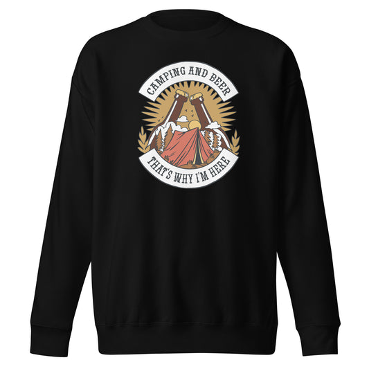 Camping & Beer - Sweatshirt