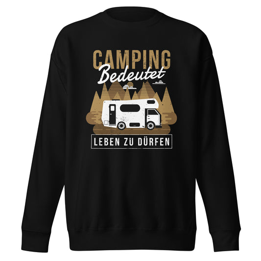 Campingleben - Sweatshirt