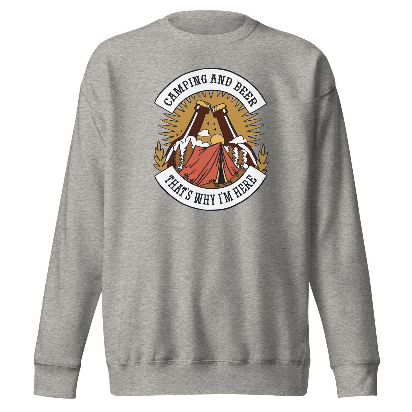 Camping & Beer - Sweatshirt