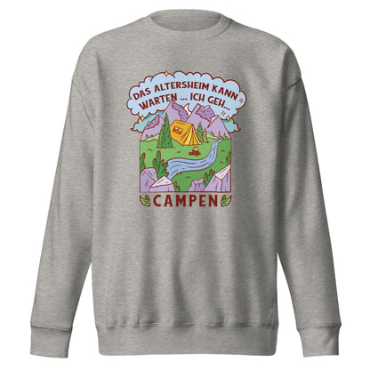 Ich geh Campen - Sweatshirt
