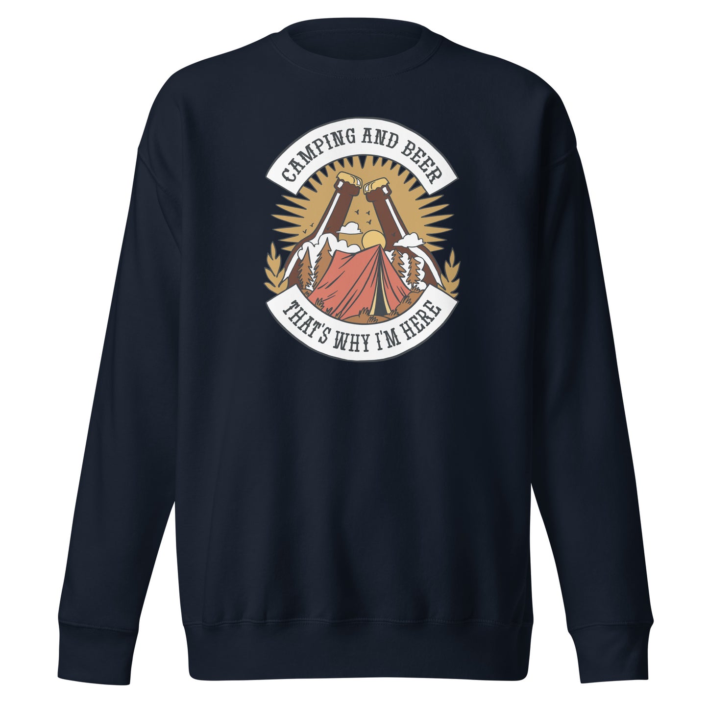 Camping & Beer - Sweatshirt