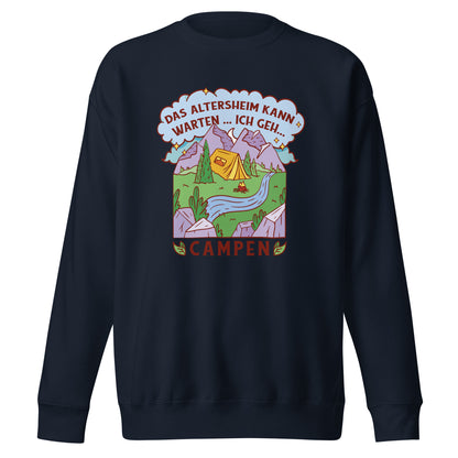 Ich geh Campen - Sweatshirt
