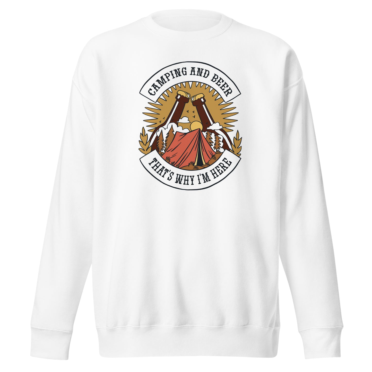 Camping & Beer - Sweatshirt