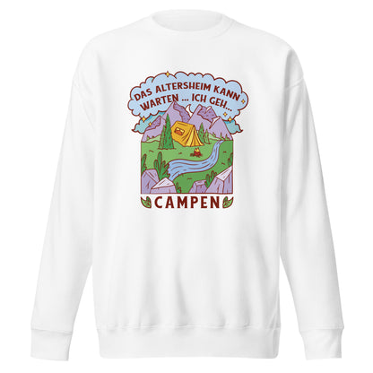 Ich geh Campen - Sweatshirt