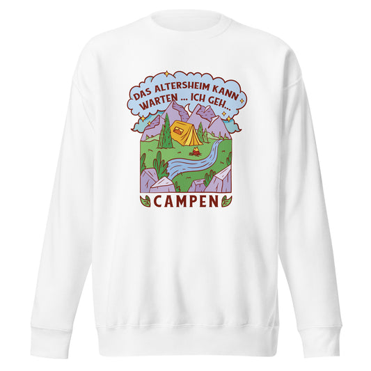 Ich geh Campen - Sweatshirt