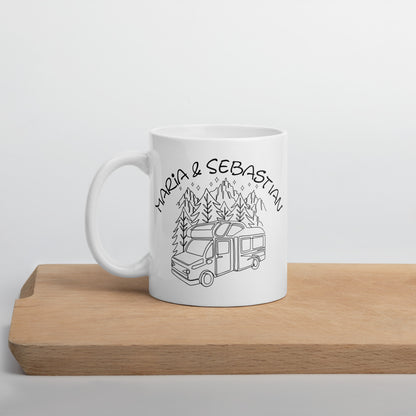 Personalisierbare Tasse - Camper