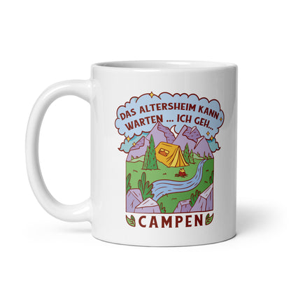 Ich geh Campen - Tasse